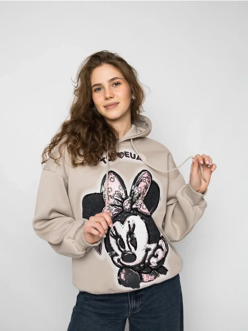 Толстовка утепленная с капюшоном