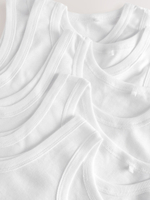 Майка для мальчика Next N59-402, 5 шт., Белый