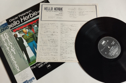 Винтажная виниловая пластинка LP The Oscar Peterson Trio With Herb Ellis Hello Herbie (Japan 1979) (Obi)