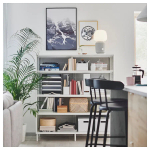 Барный стул - YNGVAR IKEA/ ИНГВАР ИКЕА, 99х53х51 см, черный