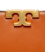 Кожаная сумка-трапеция Eleanor Mini TORY BURCH - коричневый(154816)