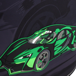 Ранец, спинка эргономичная, 2 отделения, 39*29*16 см, First, Зеленая машина, КОКОС, 240460