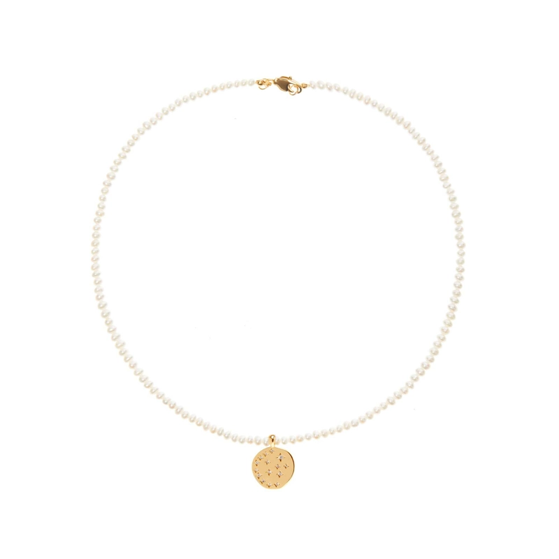 Колье Звёздное Небо – Жемчужное