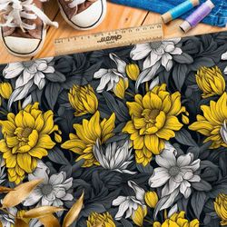 Ткань премиум сатин ожившая гравюра