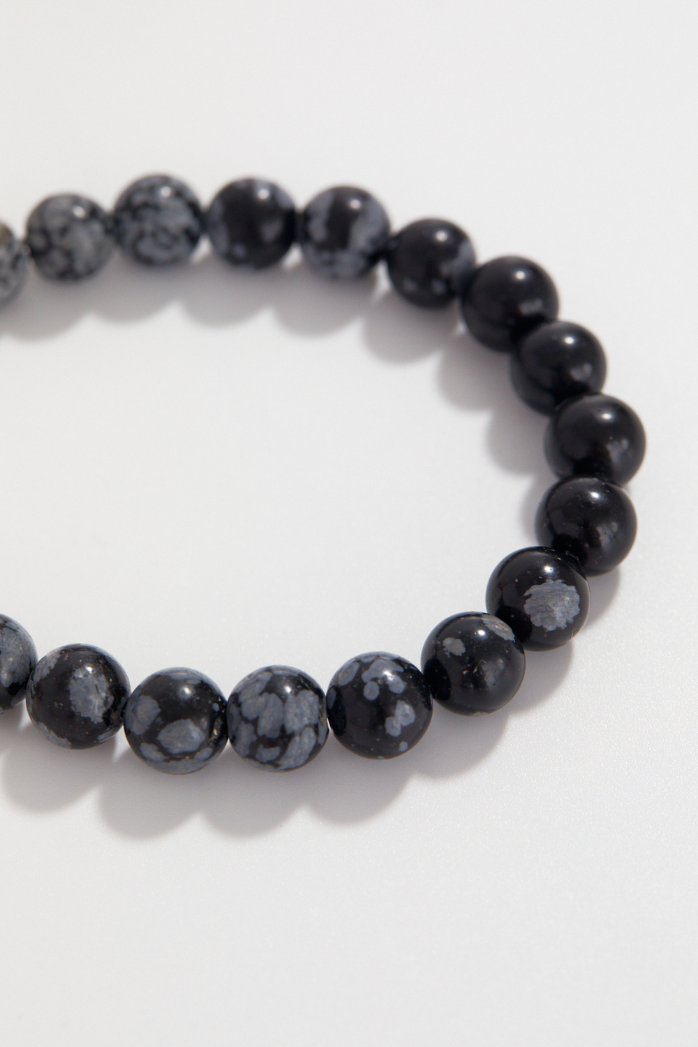 Браслет SOUL DETOX из снежного обсидиана