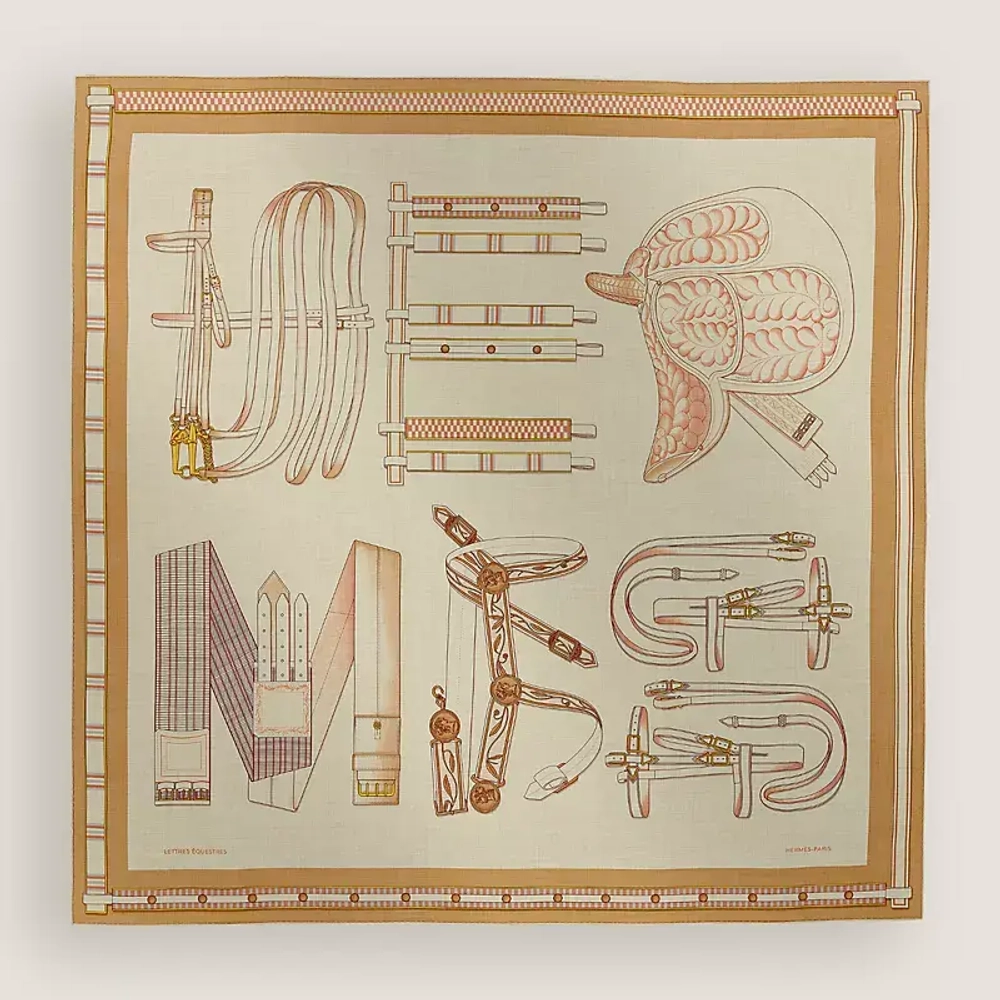 Шаль Letterres Equestres 140