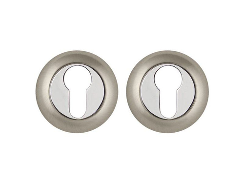 Накладка под цилиндр ET TL SN/CP-3 матовый никель/хром