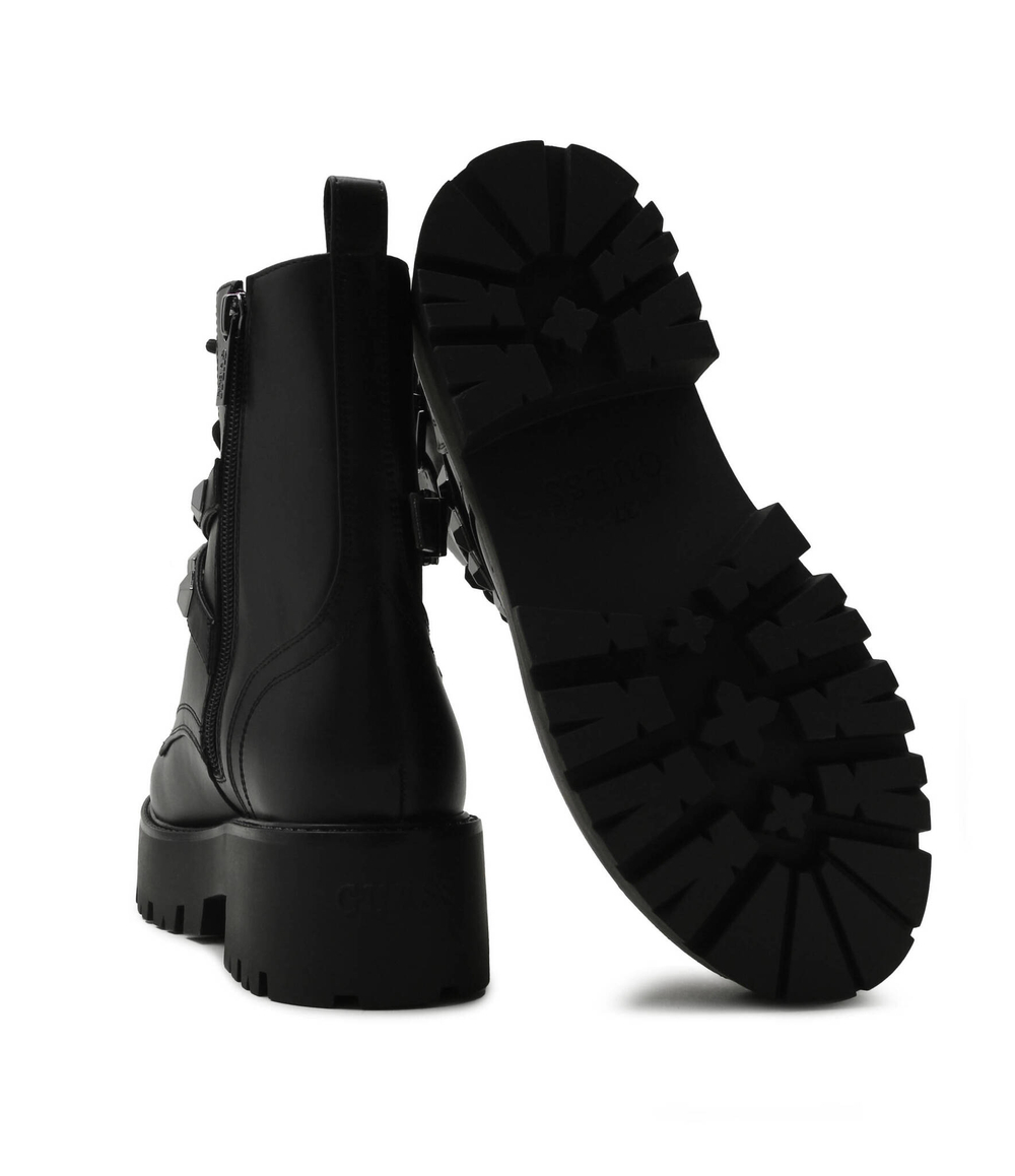 Кожаные ботильоны Guess - черный(FL8VDA ELE10)