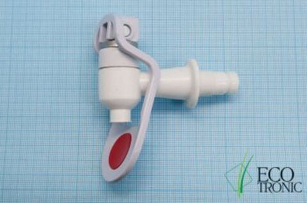 Кран К. к G31, нчаш, белый ВНЕШНЯЯ резьба