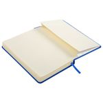 Ежедневник датированный 2023 А5 138x213 мм BRAUBERG "Metropolis Special", под кожу, синий, 114140