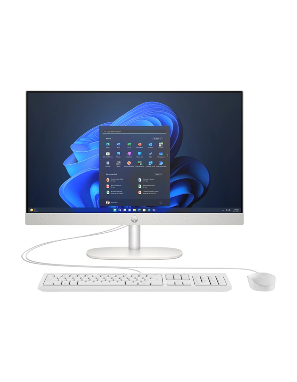 Моноблок HP ProOne 240 G10 All-in-One NT IPS 23,8"(1920x1080)Core i3-N300,16GB,512GB,eng usb kbd,mouse,Intel Iris Xe,WiFi,BT,Win11ProMultilang,1Wty