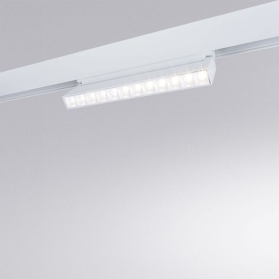 Трековый светодиодный светильник Arte Lamp Linea A4648PL-1WH