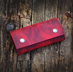 Кожаный карабин для ключей