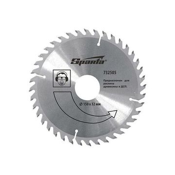 Диск пильный по дереву (230x22 мм; 40 зубьев) SPARTA 732465