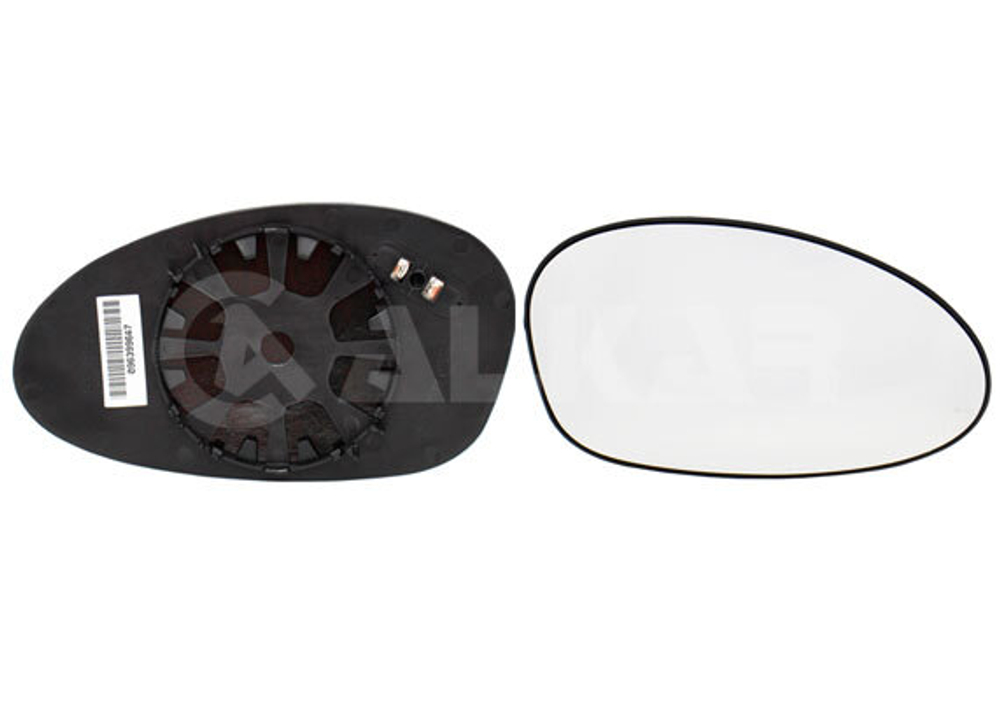ALKAR - 6412541-ALA - Mirror Glass, exterior mirror - Povrat artikla narucenog iz Njemacke nije moguc.