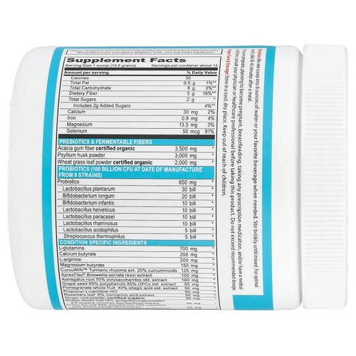 Vibrant Health, Digestive Vibrance, версия 1.0, мандаринский апельсин, 204,4 г (7,2 унции)