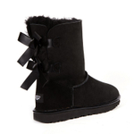 Угги Bailey Bow II Metallic Black