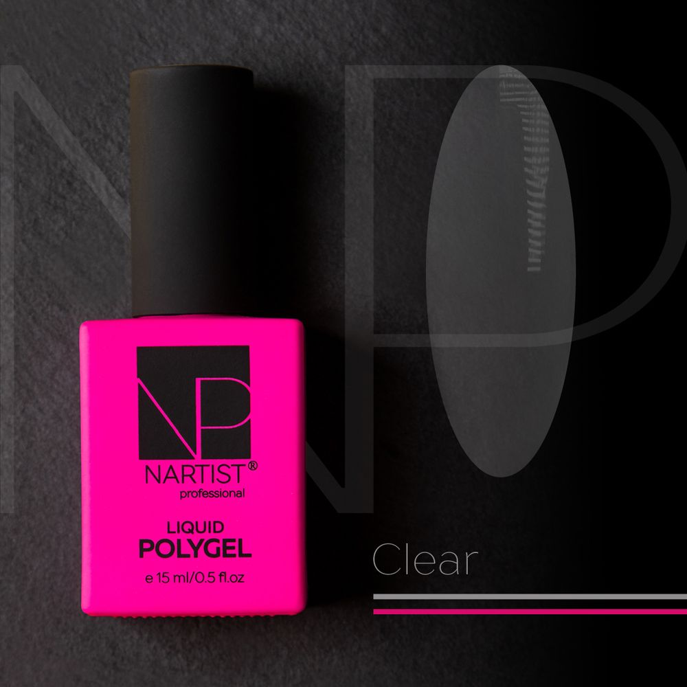 Nartist Polygel Liquid Clear 15 ml