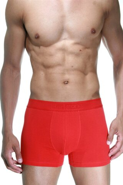 Красные хлопковые трусы-боксеры (Размер: S) (Цвет: красный)