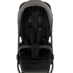 Детская коляска Pituso Sole Leather 3 в 1 с автокреслом Santiso Pro Black PMPL/03 Truffle
