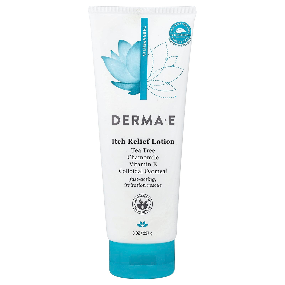 DERMA E, Лосьон для снятия зуда, 227 г (8 унций)