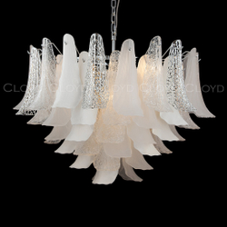 Люстра Cloyd WASABI C16 / Ø84 см - керамика - хром (арт.11450)