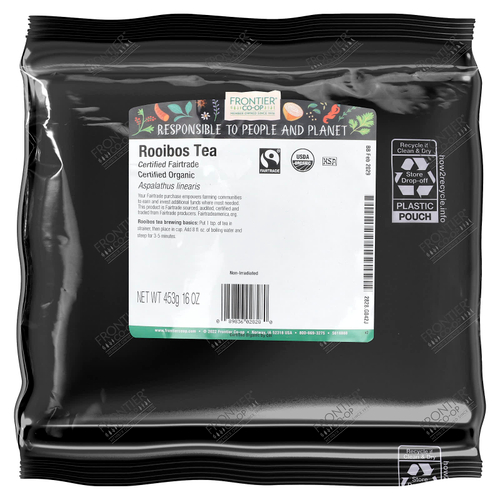 Frontier Co-op, органический чай ройбуш, 453 г (16 унций)