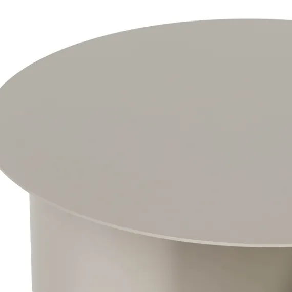 Кофейный стол Lymi диаметр 45 серый