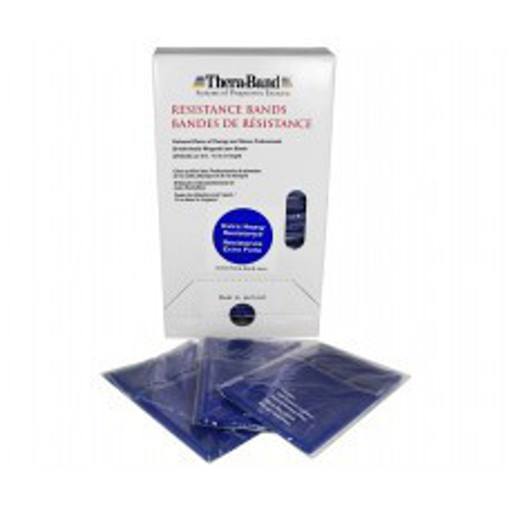 Thera-Band Лента-эспандер, в диспенсере синяя повышенной плотности, 1,50 м