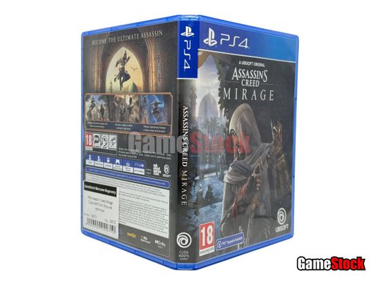 PS4 Assassin Creed Mirage CUSA-40975 Б/У (Русские субтитры)
