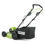 Аккумуляторная газонокосилка Greenworks GD60LM46SPK4 60V 60В (1 x 4 Ач, ЗУ) нож 46 см, 2502907UB