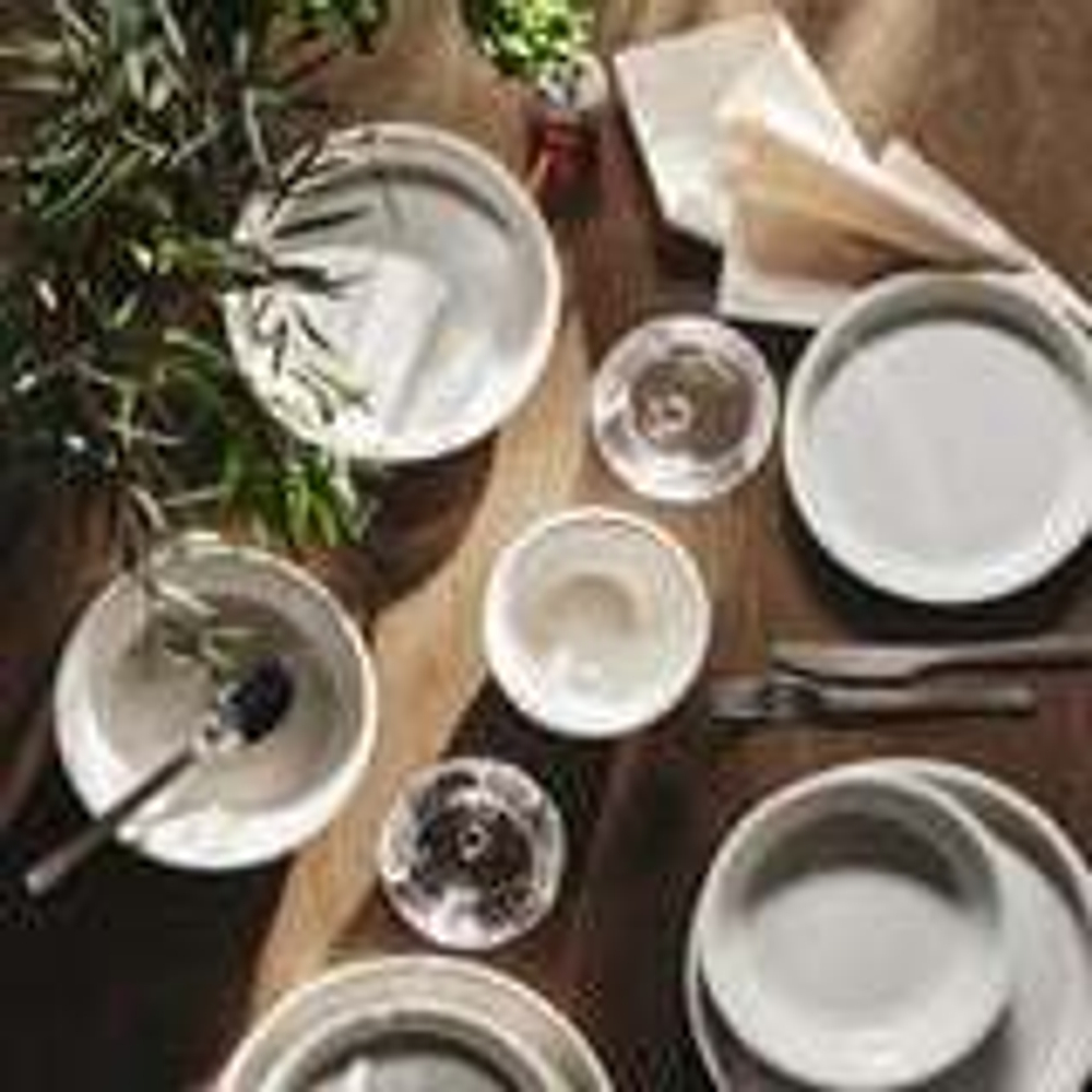 IKEA DAGGASTER (ИКЕА)Тарелка глубокая, горошек/светло-бежевый, 19 см