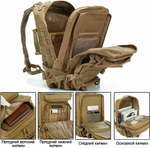 Рюкзак тактический Assault XL Coyote 40 л