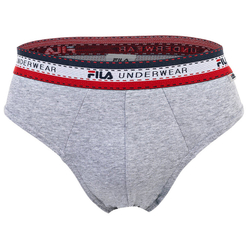 Мужские спортивные боксеры Fila Man Brief 1 pack - серый