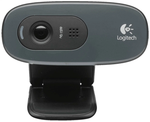 Веб-камера Logitech HD Webcam C270, black