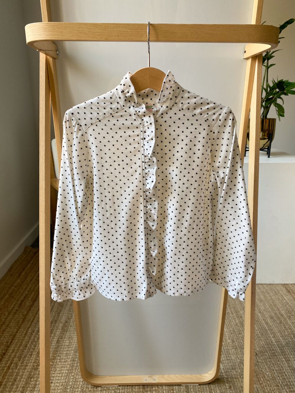 Хлопковая блузка Bonpoint, 116