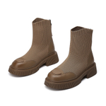 EXULL Q Stretch & Sock Boots Women"s Black/Khaki