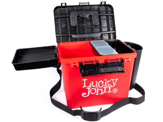Ящик рыболовный зимний Lucky John (из 6-ти частей) 38x26x31.5cm