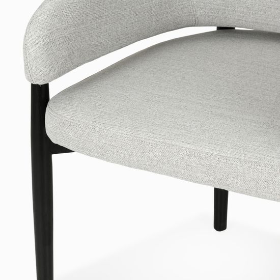 Обеденный стул Daisy цвет серый