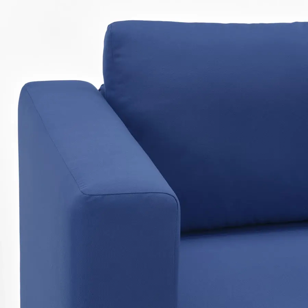 2-местный диван-кровать - IKEA SKÖNABÄCK/СКОНАБАК ИКЕА, синий