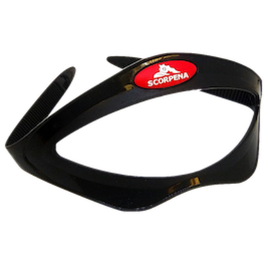 Ремешок к маске Универсальный 16мм Scorpena Чёрный