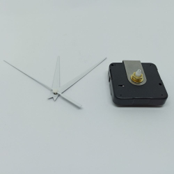 Часовой механизм, шток 12 мм, со стрелками №08 (1уп = 5шт)