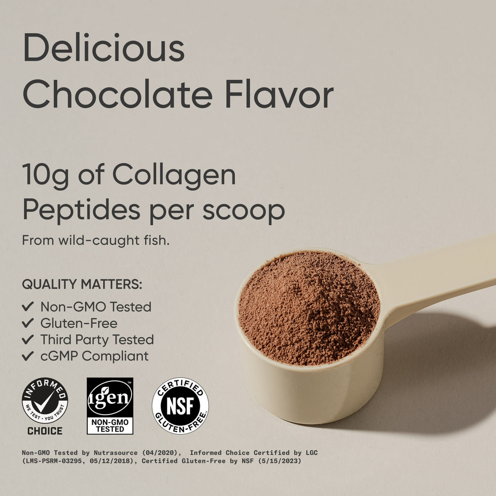 Sports Research, морской коллаген, со вкусом темного шоколада, 426 г (15,03 унции)