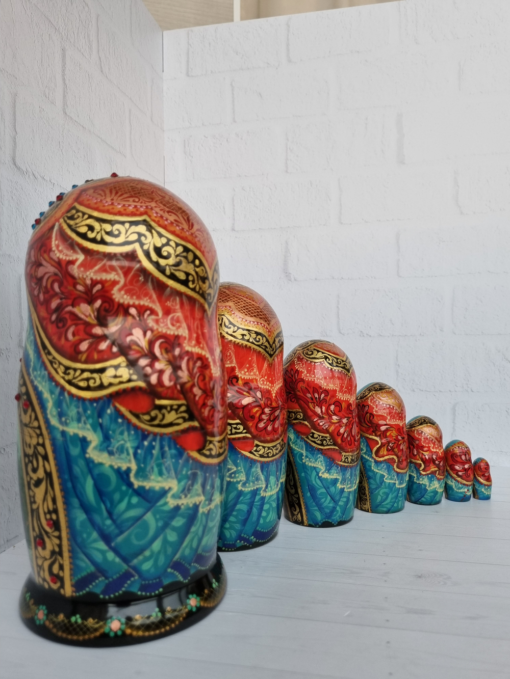 Матрешка "Санкт-Петербург" 7 мест