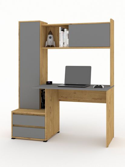 дуб бунратти / вулканический серый