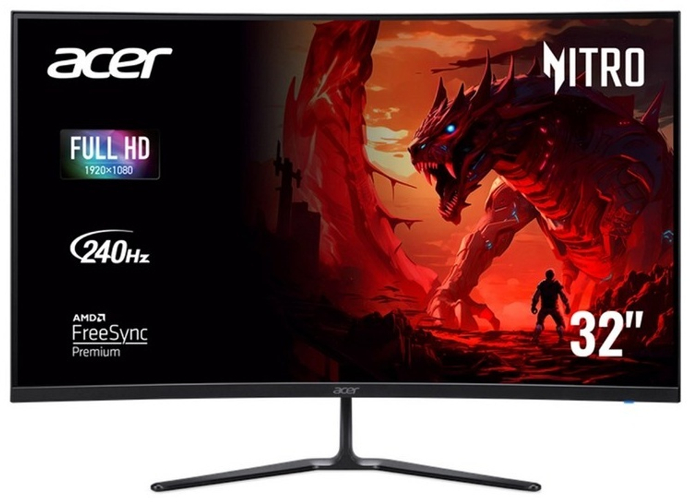 Монитор 31.5&#34; Acer Nitro ED320Q X2biipx/UM.JE0EE.201 черный