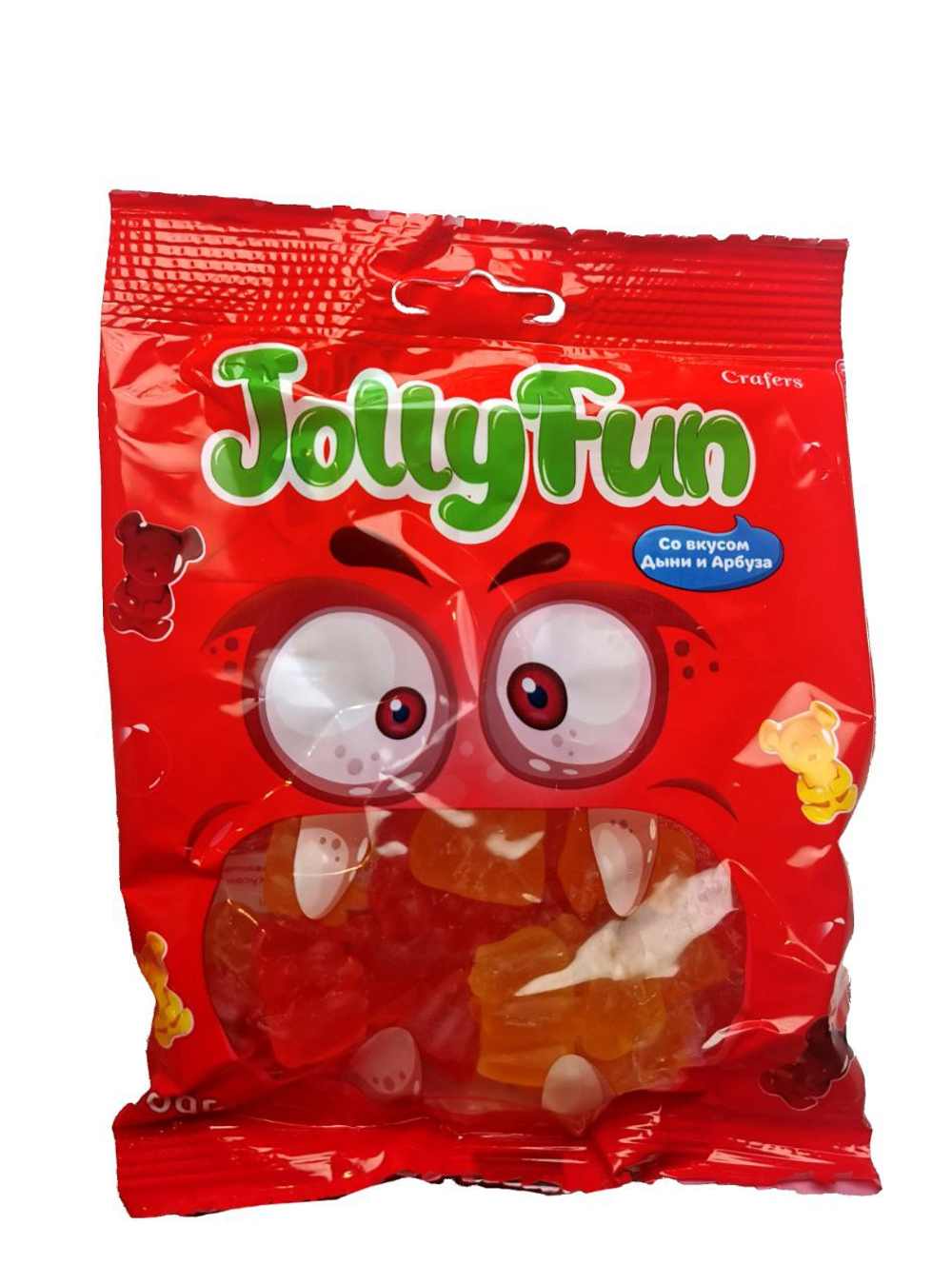 Мармелад Jolly Fun Дыня-арбуз 70гр