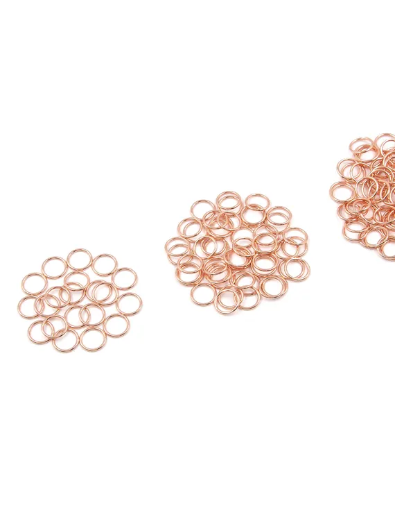 Кольцо Arta-F, 15 мм, металл, розовое золото