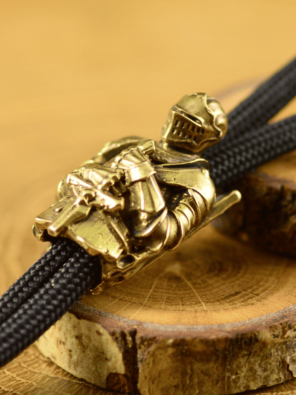 Бусина «Рыцарь» из бронзы