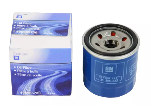 Фильтр масляный ОРИГИНАЛ General Motors 96985730, CHEVROLET Cobalt / Aveo T250/255 1.2 / фильтр масляный на кобальт / фильтр масляный на авео / фильтр на CHEVROLET Spark III (M300) 1,0л / 1.2л / фильтр масляный на шевроле
